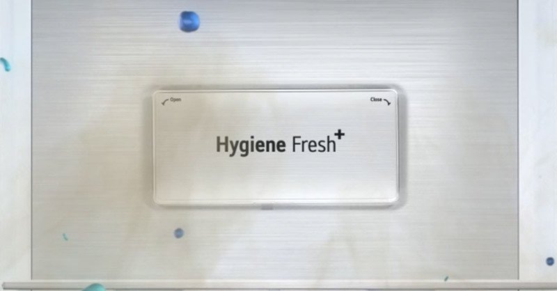 Bộ lọc Hygiene Fresh+ trong tủ lạnh LG giúp khử mùi và diệt khuẩn