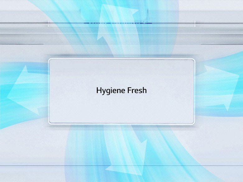 Bộ lọc kháng khuẩn Hygiene Fresh 5 lớp tích hợp trên tủ lạnh LG GR-X22MBI