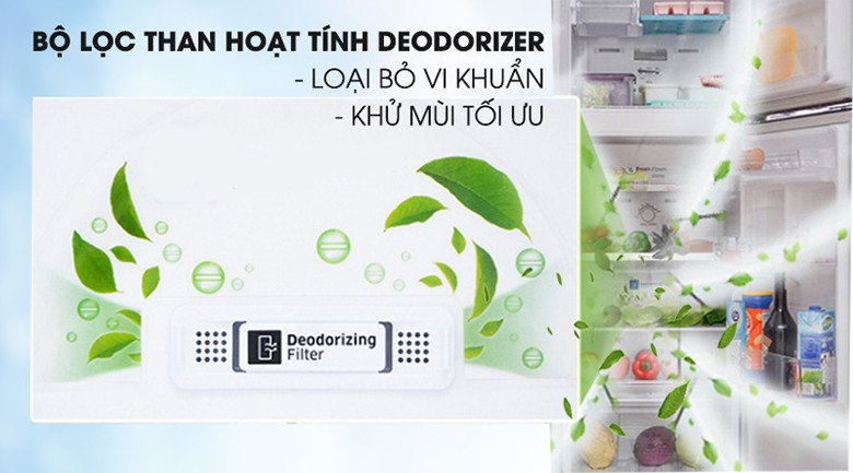 Bộ lọc than hoạt tính Deodorizing Filter khử mùi hiệu quả trong tủ lạnh Samsung
