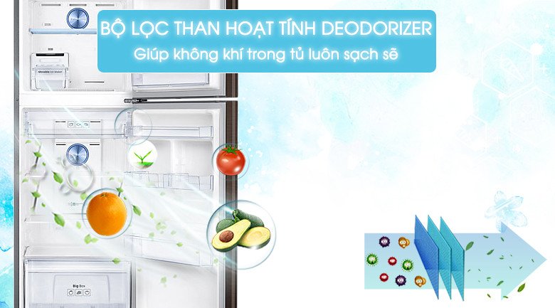 Bộ lọc than hoạt tính Deodorizing Filter khử mùi tủ lạnh hiệu quả
