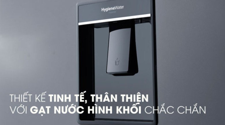 Chi tiết hệ thống lấy nước ngoài kháng khuẩn của tủ lạnh Panasonic NR-BV320WKVN