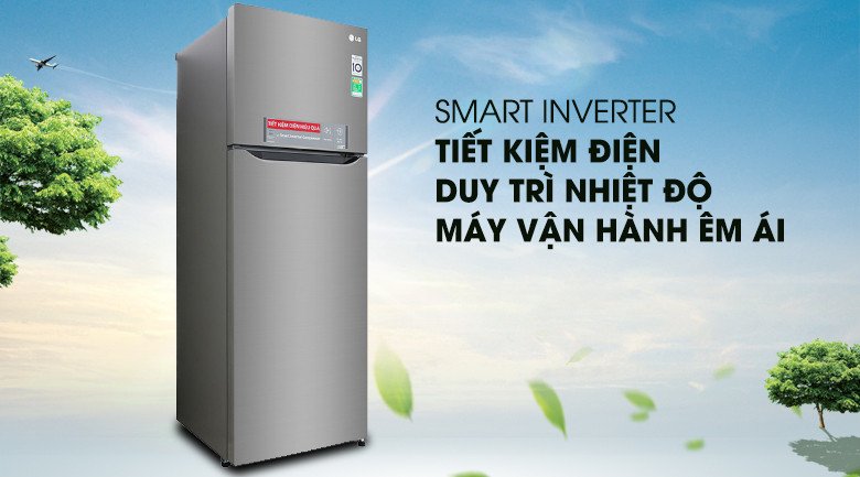 Đánh giá chi tiết Tủ lạnh LG GN-M315PS Inverter 315L