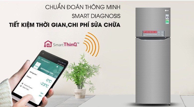 Đánh giá chi tiết Tủ lạnh LG GN-M315PS Inverter 315L