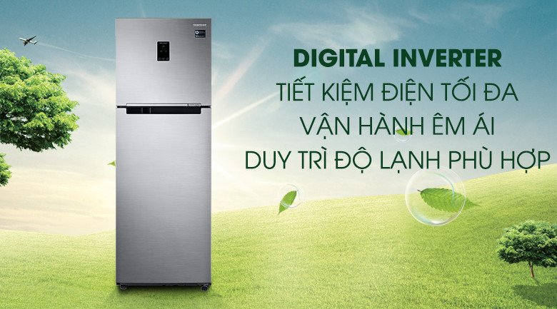 công nghệ Digital Inverter giúp tủ lạnh Samsung tiết kiệm điện