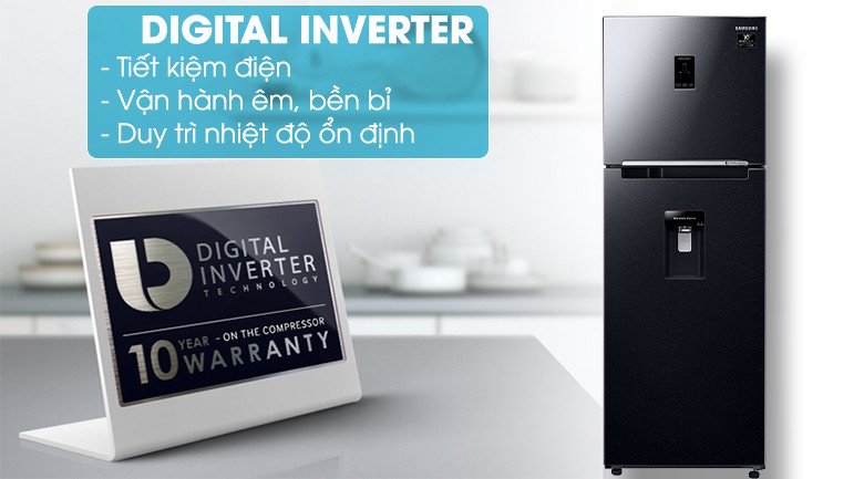 Công nghệ Digital Inverter tiết kiệm điện của Tủ lạnh Samsung RT32K5932BU/SV