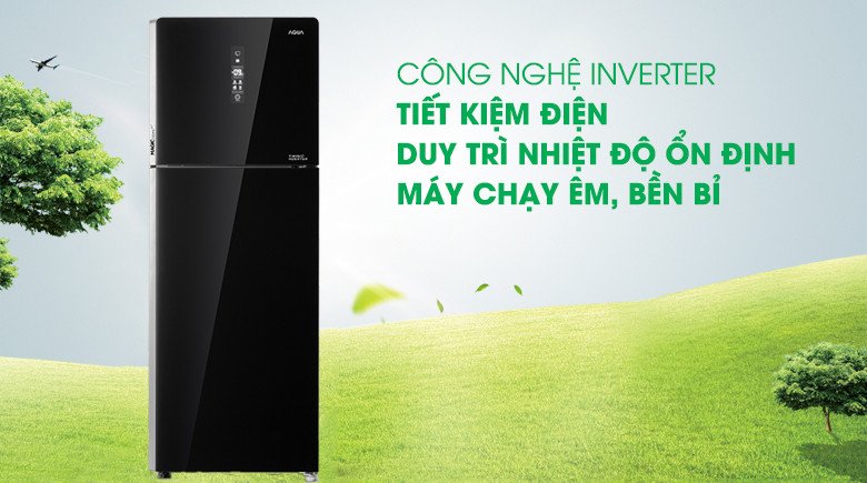 Công nghệ Inverter giúp tủ lạnh Aqua tiết kiệm điện hiệu quả