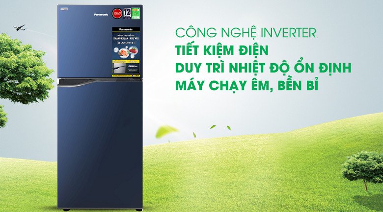 Công nghệ Inverter giúp tủ lạnh Panasonic NR-BA229PAVN tiết kiệm điện
