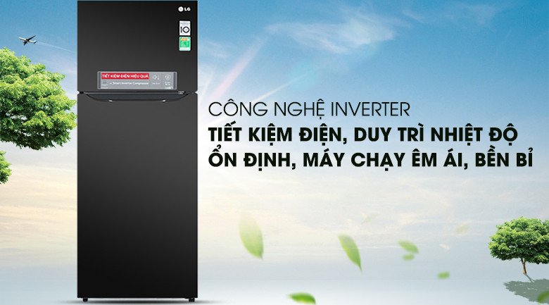 Công nghệ Inverter tiên tiến giúp tủ lạnh LG Inverter 315 lít tiết kiệm năng lượng