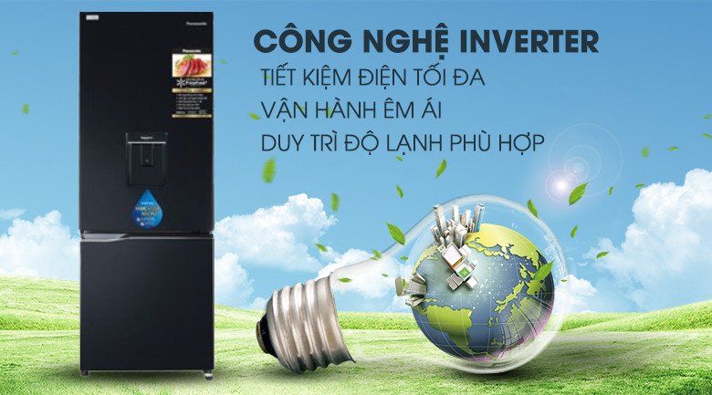 Công nghệ Inverter tủ lạnh Panasonic NR-BV280WKVN