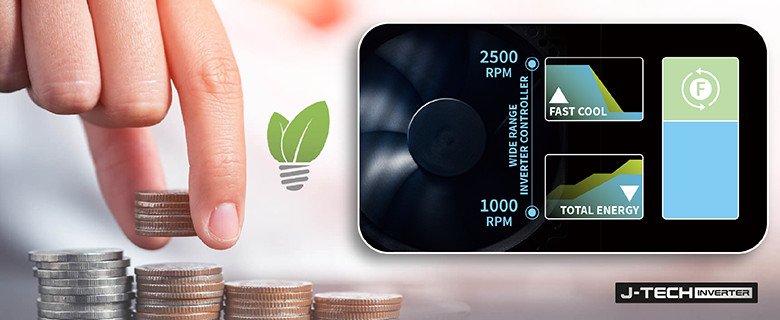 Công nghệ J-Tech Inverter giúp tủ lạnh Sharp tiết kiệm năng lượng hiệu quả