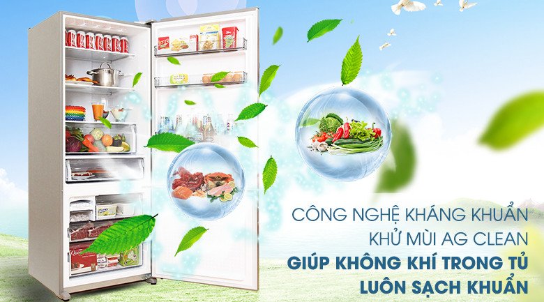 Công nghệ kháng khuẩn Ag Clean của tủ lạnh Panasonic NR-BX468XSVN