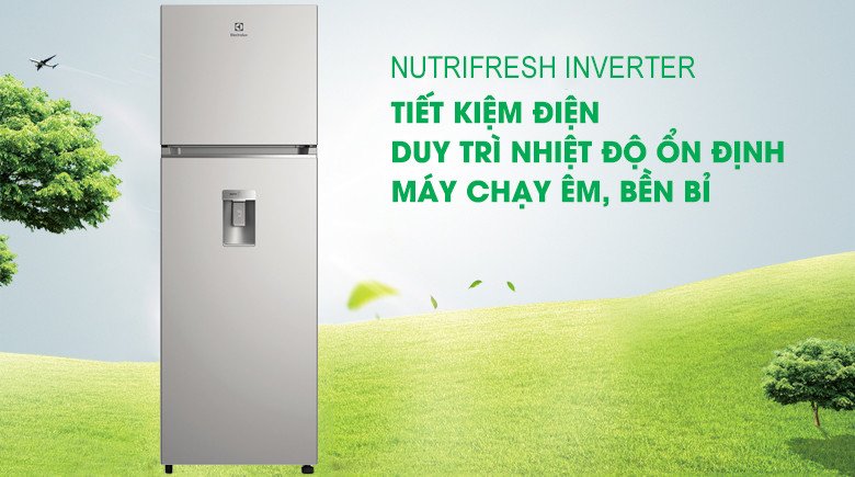 Công nghệ NutriFresh Inverter tối ưu năng lượng tủ lạnh Electrolux ETB3740K-A