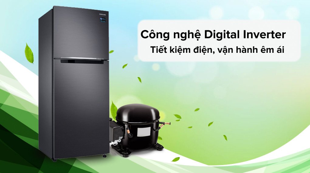 Công nghệ tiết kiệm điện Digital Inverter của Tủ lạnh Samsung Inverter 302 Lít