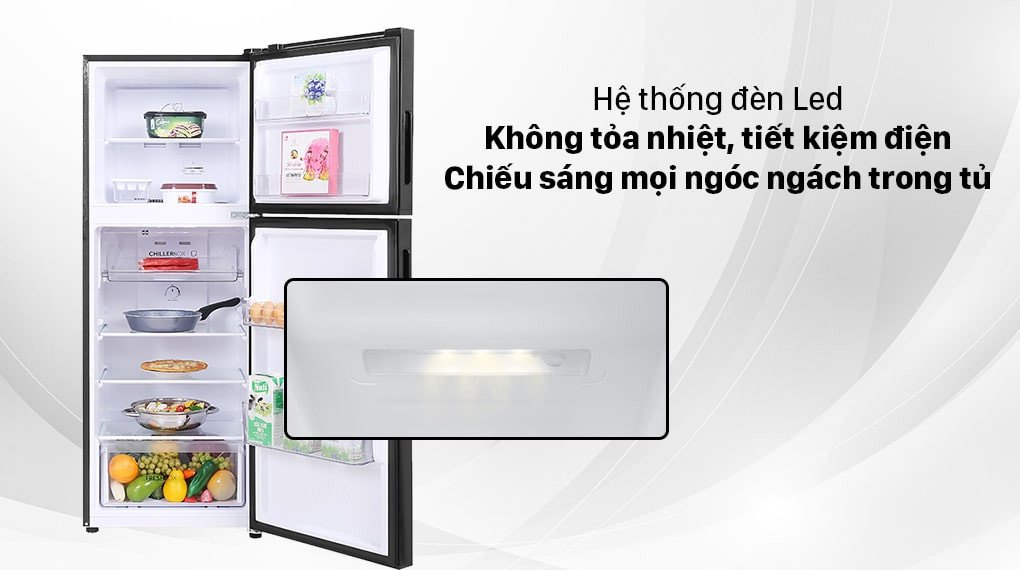 Đèn LED chiếu sáng tiết kiệm điện trong tủ lạnh Aqua