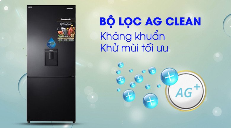 Hệ thống kháng khuẩn Ag Clean của tủ lạnh Panasonic giữ thực phẩm tươi ngon