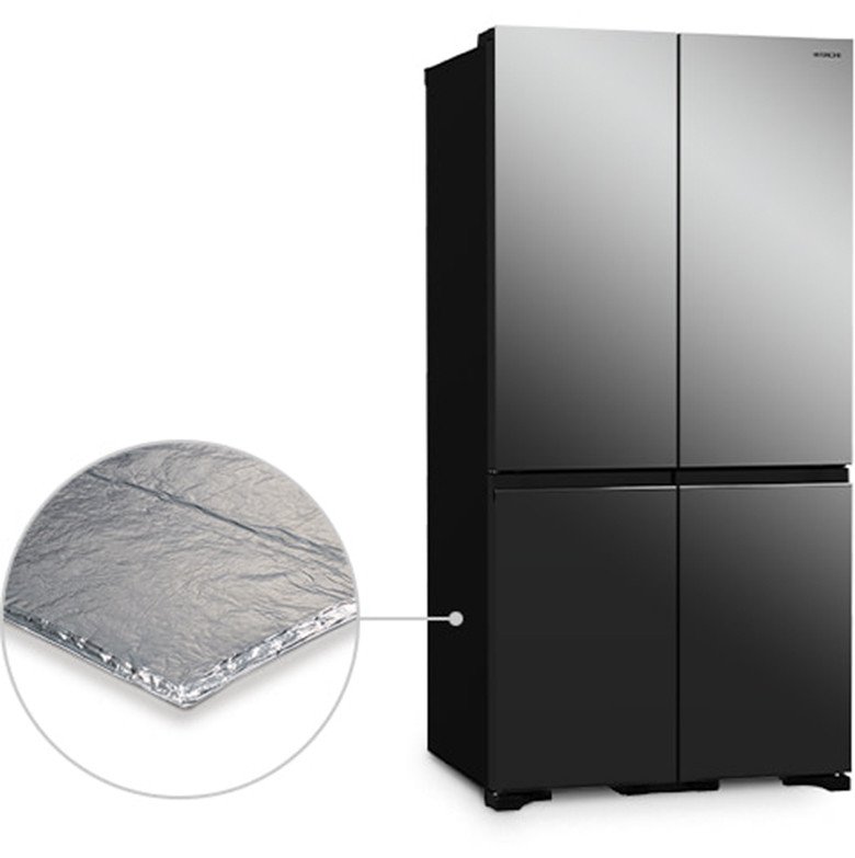 Hiệu quả cách nhiệt của tấm chân không VIP trong tủ lạnh Hitachi Inverter