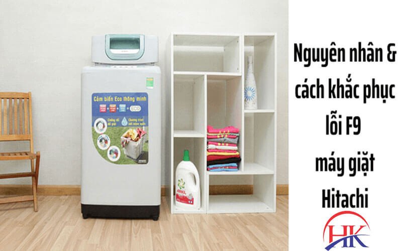 Hình ảnh minh họa các bộ phận gây ra lỗi F9 trên máy giặt Hitachi như cảm biến tốc độ và dây điện