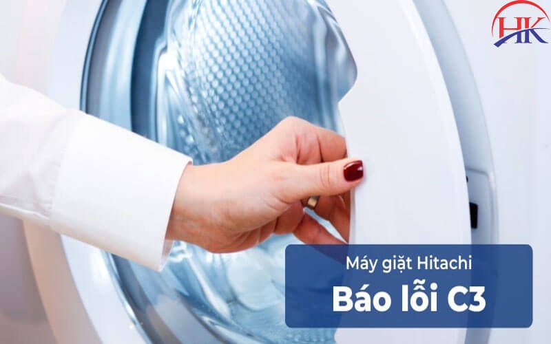 Kiểm tra và sắp xếp lại quần áo khi máy giặt Hitachi báo lỗi C3