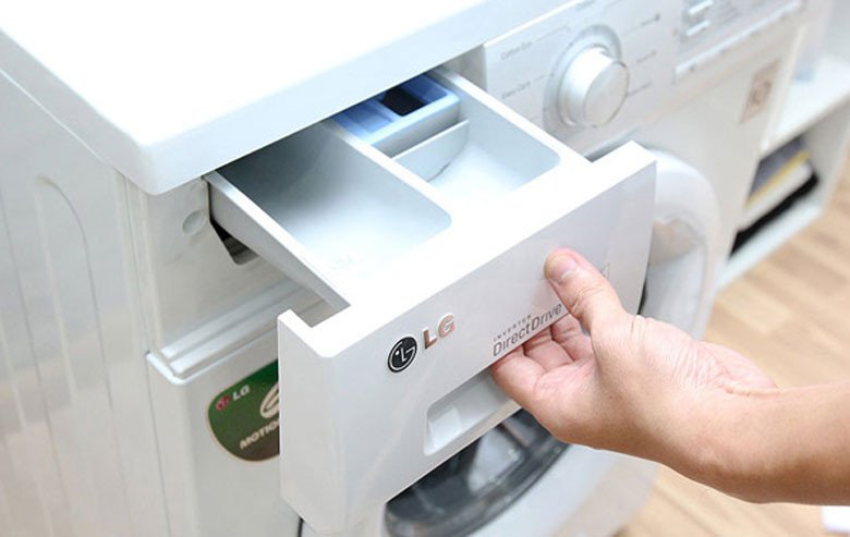 Làm Sạch Hộp Chứa Bột Giặt Và Nước Xả
