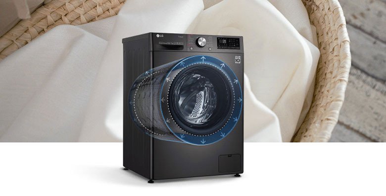 lồng giặt cải tiến máy giặt LG 12kg FV1412S3B