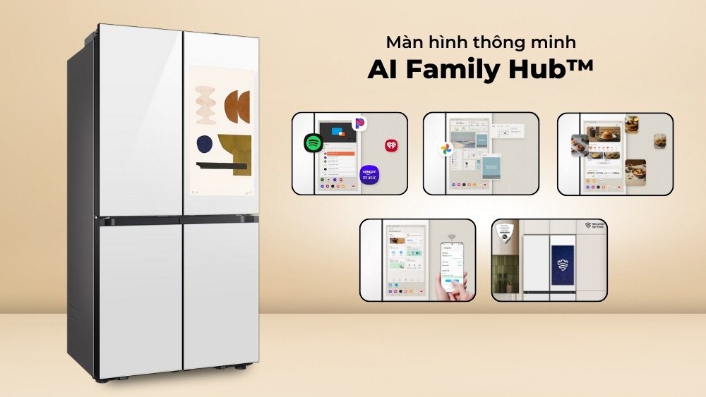 Màn hình AI Family Hub thông minh đa chức năng