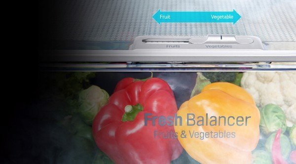 Ngăn cân bằng độ ẩm Moist Balance Crisper trên tủ lạnh LG Inverter GR-D247MC