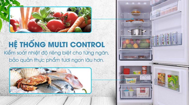 Ngăn cấp đông mềm PrimeFresh+ trên tủ lạnh Panasonic Inverter