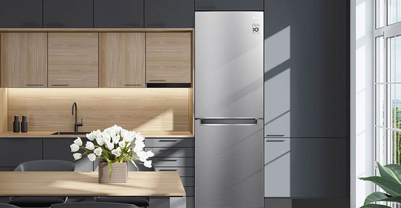 Ngăn Fresh 0zone trên tủ lạnh LG 2 cánh giúp bảo quản thịt cá tươi ngon không cần rã đông