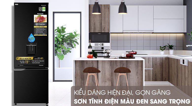 Thiết kế ngăn đá dưới sang trọng của tủ lạnh Panasonic