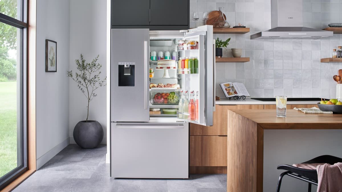 Thiết kế tủ lạnh Bosch hiện đại và cao cấp