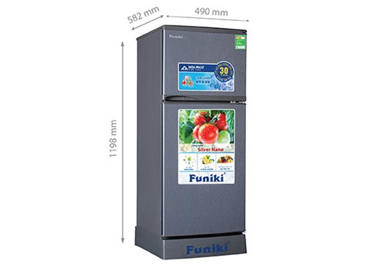 Thông số kỹ thuật cơ bản của tủ lạnh Funiki FR 125CI