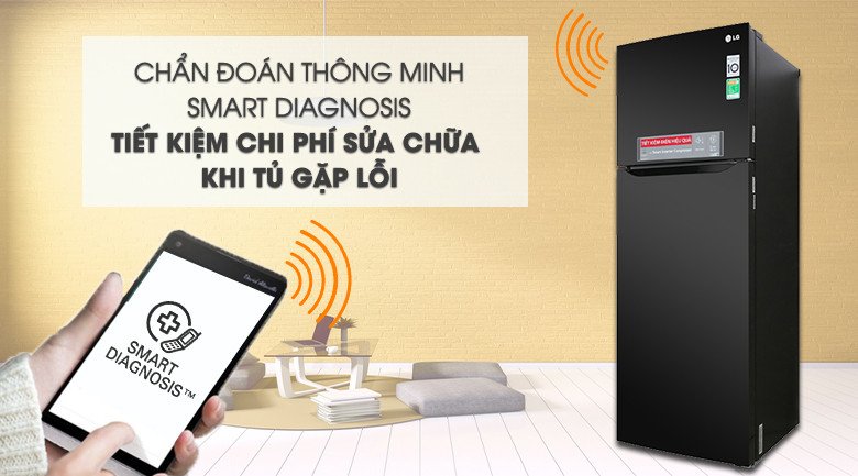 Tính năng chẩn đoán thông minh Smart Diagnosis trên tủ lạnh LG Inverter
