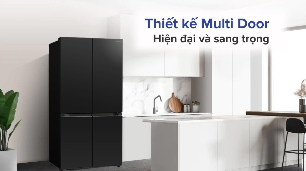 Tổng quan thiết kế tủ lạnh Hitachi Inverter 569 lít Multi Door