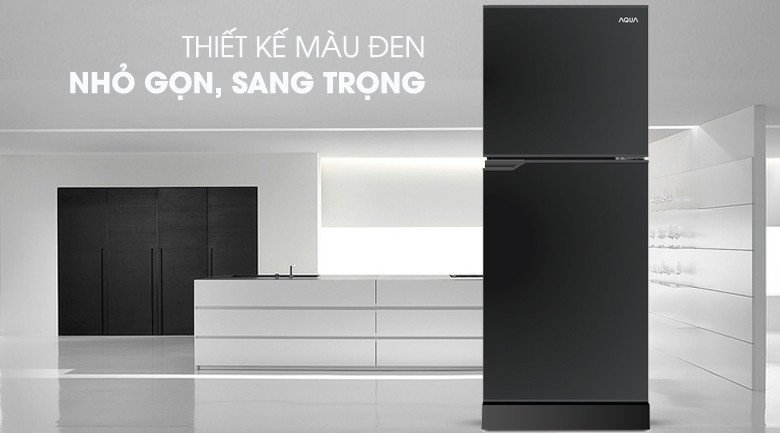 Tủ lạnh Aqua 130 lít AQR-T150FA BS nhỏ gọn và tiết kiệm điện