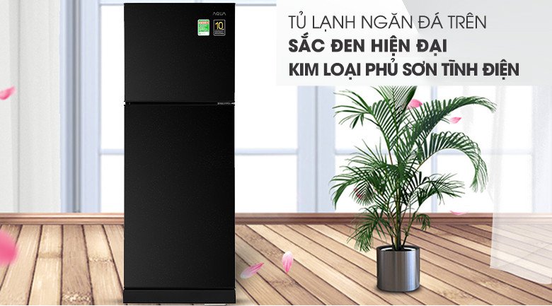 Tủ lạnh Aqua Inverter 186 lít AQR-T219FA PB thiết kế nhỏ gọn và bền bỉ