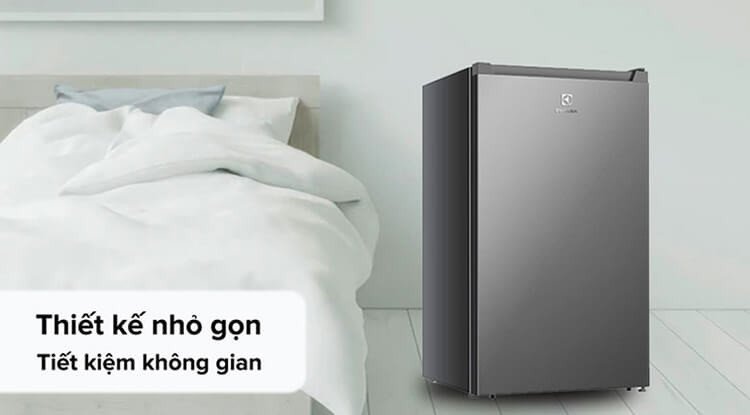 Tủ lạnh Electrolux EUM0930AD-VN 94 lít với chất liệu thép không gỉ bền đẹp