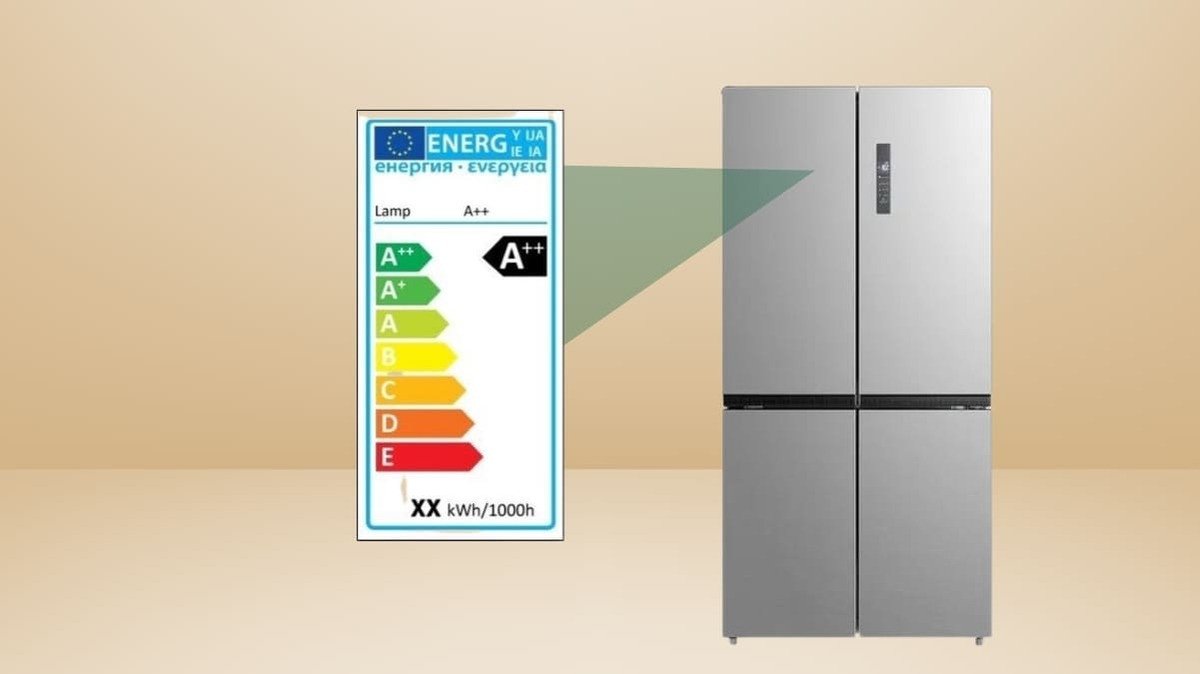 Tủ lạnh Hafele với nhãn năng lượng A++ chứng nhận hiệu quả tiết kiệm điện