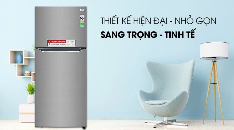 Tủ lạnh LG 2 cánh dung tích lớn, công nghệ làm lạnh đa chiều