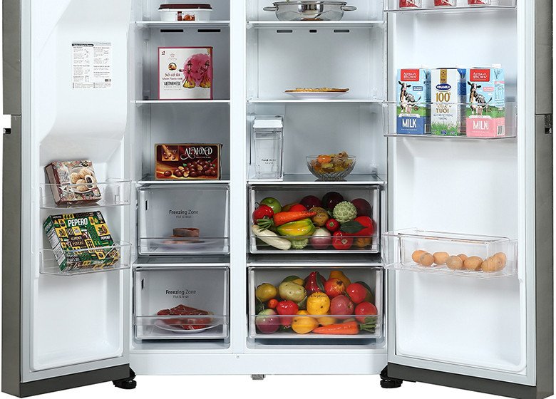 Tủ lạnh LG GR-D257JS có ngăn Fresh Balancer và Moist Balance Crisper