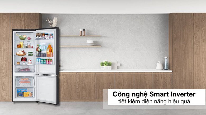 Tủ lạnh LG LBD33BLMA với công nghệ Inverter tiết kiệm điện