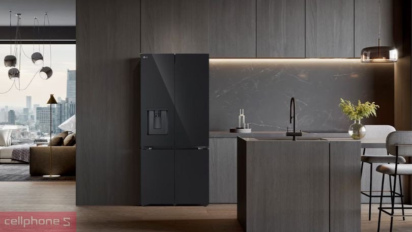 Tủ lạnh LG LFD61BLGA 617 lít với thiết kế Multidoor sang trọng