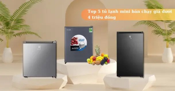 Tủ lạnh mini nhỏ gọn cho không gian hạn chế