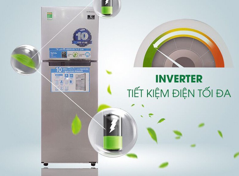 Tủ lạnh Samsung 2 cánh Inverter hiện đại