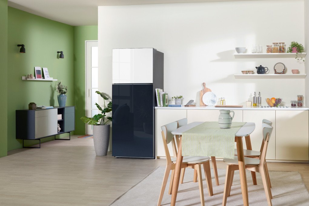 Tủ lạnh Samsung Inverter 460 lít RT46CB6686ASV với công nghệ SmartThings AI Energy