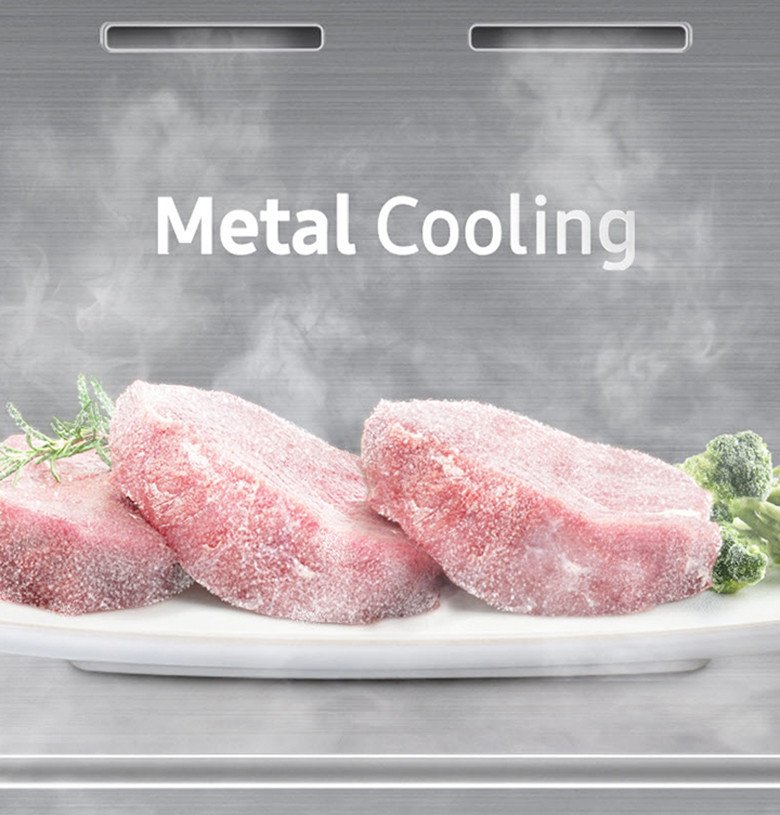 Tủ lạnh Samsung RF60A91R177/SV với công nghệ Metal Cooling