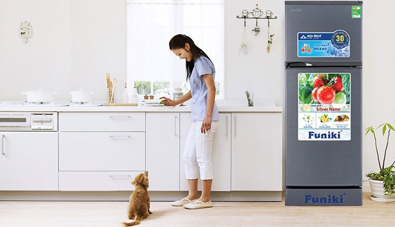 Vị trí đặt tủ lạnh mini 120 lít trong căn bếp nhỏ
