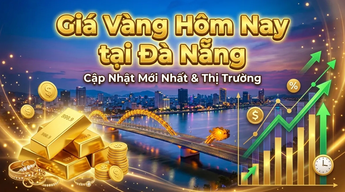 Giá Vàng Đà Nẵng 2026: Cập Nhật Mới Nhất & Phân Tích Chuyên Sâu Bảng giá vàng 24K, 18K tại Đà Nẵng năm 2026