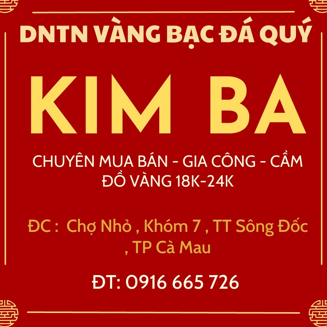 Biểu đồ biến động giá vàng tại Cà Mau