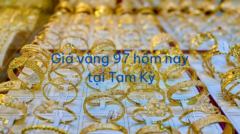 Biểu đồ giá vàng 97 tại Tam Kỳ