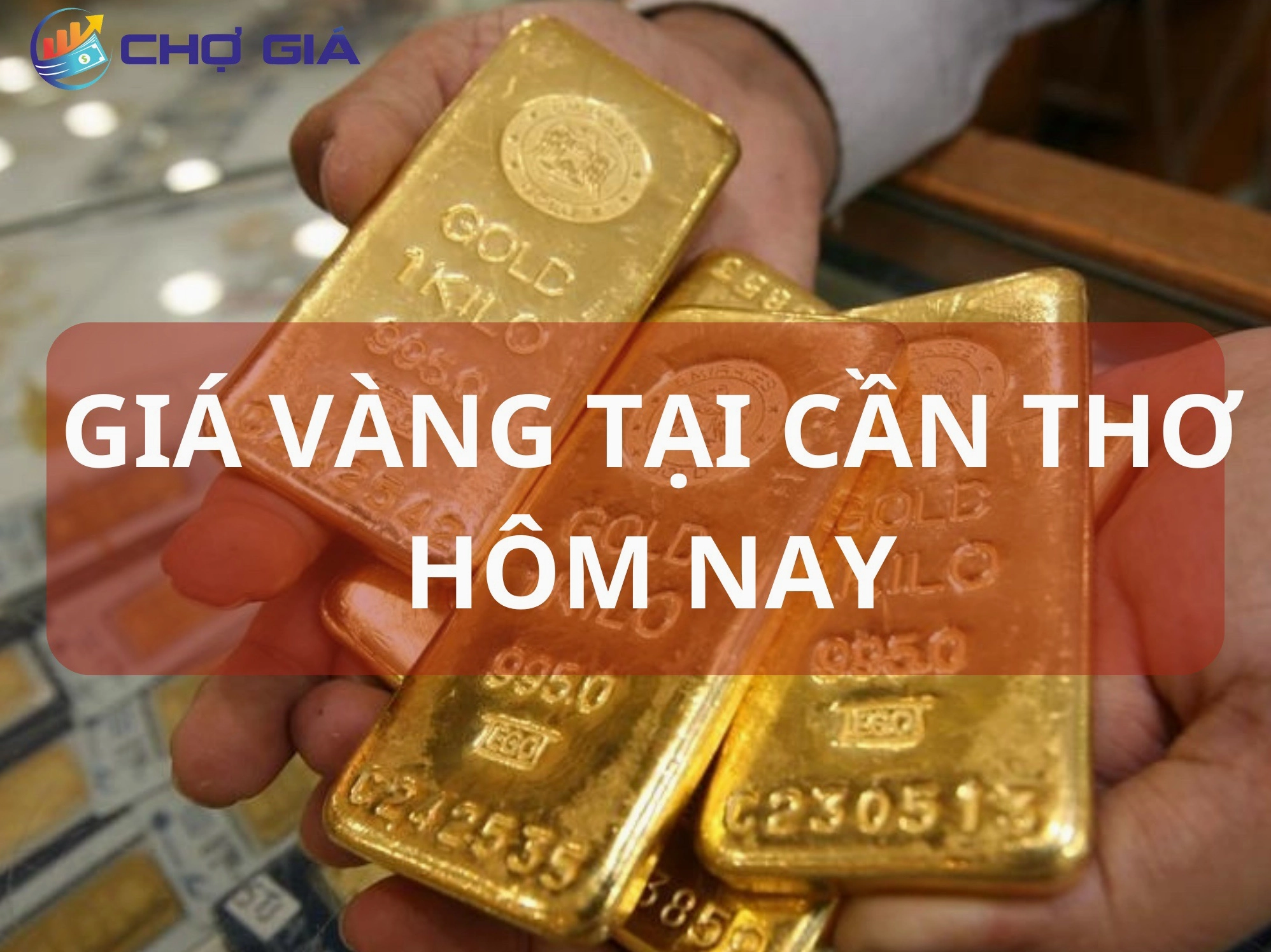Biểu đồ giá vàng hôm nay tại Cần Thơ